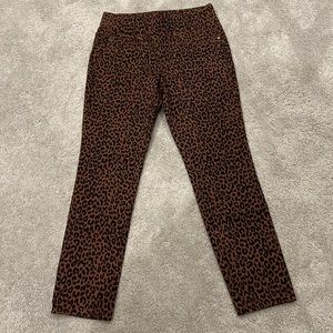 Belle by Kim Gravel Animal print jeans